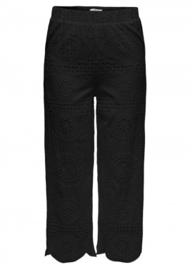 Παντελόνι Υφασμάτινο Only Onllila Zindy Life Wvn 15319154-Black Γυναικείο