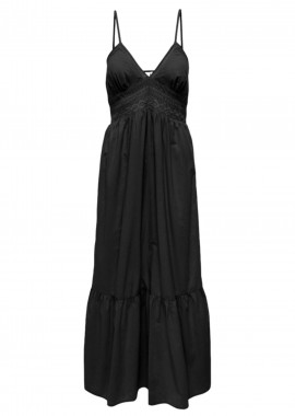 Φόρεμα Only Onlfilli Life Strap Ankle Wvn 15322968-Black Γυναικείο