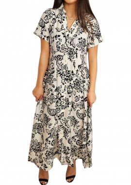 Φόρεμα Only Onlkiera Midi Ptm 15323870-Black Γυναικείο