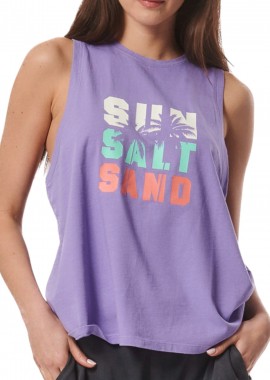 Μπλούζα Αμάνικη Body Action Enjyme Wash Oversized 041420-13B Γυναικείο