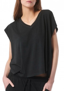Μπλούζα Κοντομάνικη Body Action Natural Dye Oversized 041422-01 Γυναικείο