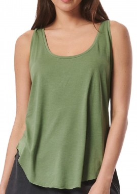 Μπλούζα Αμάνικη Body Action Natural Dye 041423-07E Γυναικείο