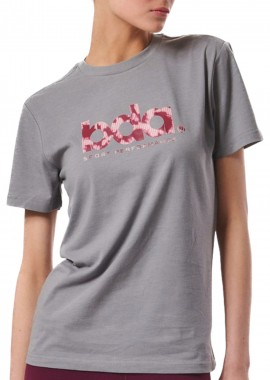 Μπλούζα Κοντομάνικη Body Action Essential Branded 051420-03E Γυναικείο