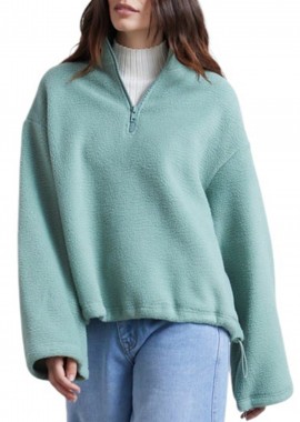Μπλούζα Μακρυμάνικη 24 Colours Fleece 50794b-GREEN Γυναικείο