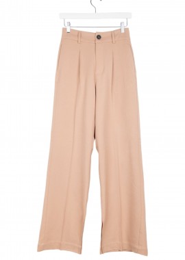 Παντελόνι Υφασμάτινο 24 Colours Semi Formal 60857c-BEIGE Γυναικείο