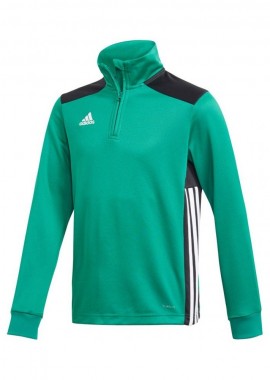Adidas Παιδική Χειμερινή Μπλούζα Μακρυμάνικη Πράσινη Regista 18 DJ1842