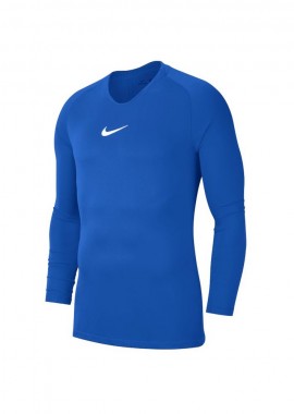 Nike First Layer Ανδρική Μπλούζα Dri-Fit Μακρυμάνικη Μπλε AV2609-463