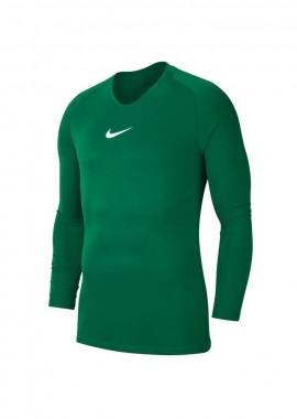 Nike First Layer Ανδρική Μπλούζα Dri-Fit Μακρυμάνικη Πράσινη AV2609-302