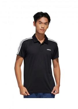 Adidas Designed 2 Move Ανδρικό T-shirt Polo Μαύρο FL0321