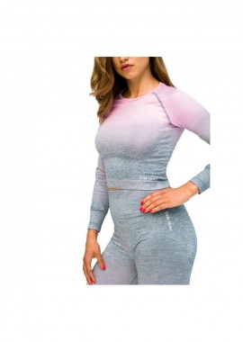 GymHero Ombre Rushguard μακρυμάνικο LONG-MILKSHAKE