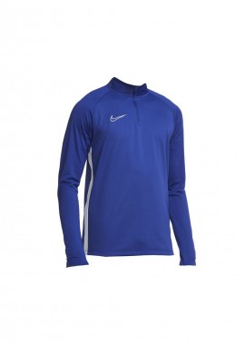 Nike Academy Ανδρική Μπλούζα Dri-Fit με Φερμουάρ Μακρυμάνικη Μπλε AJ9708-455