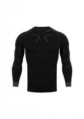 Alpinus Tactical Base GT43219 Ανδρική Ισοθερμική Μακρυμάνικη Μπλούζα Μαύρη