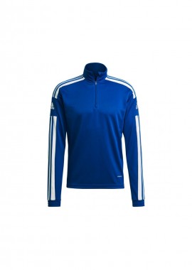 Adidas Squadra 21 Ανδρική Μπλούζα με Φερμουάρ Μακρυμάνικη Μπλε GP6475