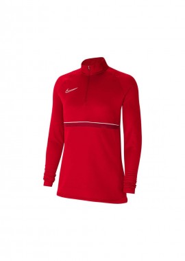 Nike Football Academy Χειμερινή Γυναικεία Μπλούζα Μακρυμάνικη με Φερμουάρ Κόκκινη CV2653-657