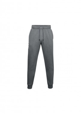 Under Armour Rival Παντελόνι Φόρμας με Λάστιχο Fleece Anthracite 1357131-012