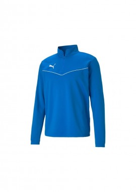 Puma Teamrise Ανδρική Μπλούζα με Φερμουάρ Μακρυμάνικη Royal Blue 657394-02