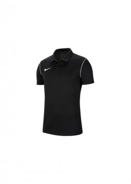 Nike Παιδικό Καλοκαιρινό Polo Κοντομάνικο Μαύρο Park 20 BV6903-010