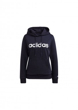Adidas Essentials Γυναικείο Φούτερ με Κουκούλα Navy Μπλε H07797