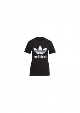 Adidas Adicolor Classics Trefoil Γυναικείο Αθλητικό T-shirt Μαύρο GN2896