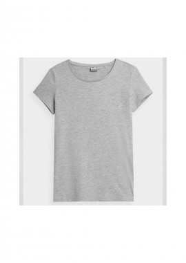 4F Γυναικείο Αθλητικό T-shirt Γκρι NOSH4-TSD350-27M