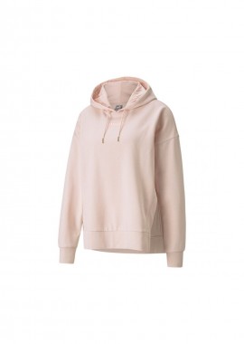 Puma Her Γυναικείο Φούτερ με Κουκούλα Ροζ 589519-36