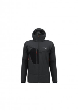 Salewa Ortles Tirolwool Ανδρικό Χειμωνιάτικο Μπουφάν Μαύρο 28180-0910