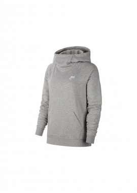 Nike Sportswear Essentials Γυναικείο Φούτερ με Κουκούλα Γκρι BV4116-063