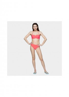 4F Strapless Bikini Top με Ενίσχυση Πορτοκαλί H4L21-KOS002G-63S