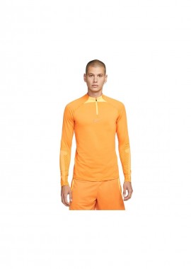 Nike Ανδρική Μπλούζα Dri-Fit με Φερμουάρ Μακρυμάνικη Πορτοκαλί DH8732-738