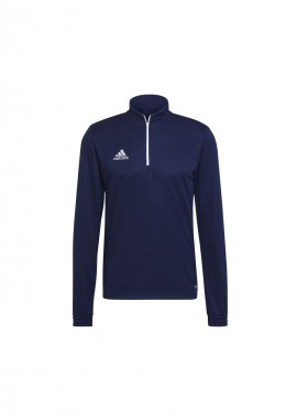 Adidas Entrada 22 Ανδρική Μπλούζα με Φερμουάρ Μακρυμάνικη Navy Μπλε HB5327