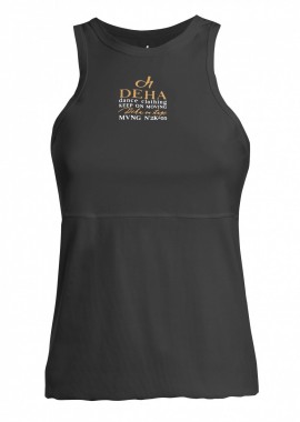 Deha Αμάνικη Γυναικεία Μπλούζα Καλοκαιρινή Κίτρινη B64031-55205