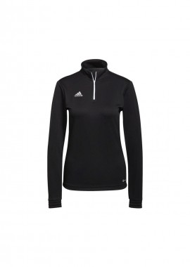 Adidas Entrada 22 Γυναικεία Μπλούζα Μακρυμάνικη με Φερμουάρ Μαύρη H57541