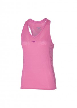 Mizuno Aero Γυναικεία Αθλητική Μπλούζα Αμάνικη Ροζ J2GA220164