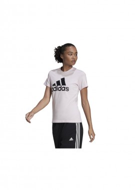 Adidas Loungewear Essentials Γυναικείο Αθλητικό T-shirt Almost Pink HC9274
