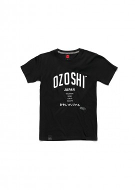 Ozoshi TSHO20TS007 Ανδρικό T-shirt Λευκό με Λογότυπο