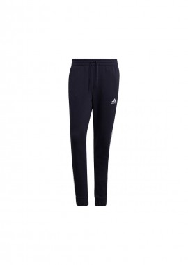 Adidas Essentials Παντελόνι Φόρμας με Λάστιχο Fleece Legend Ink GK8823