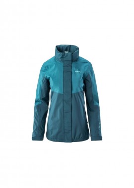 Hi-Tec Lady Temuco Γυναικείο Αθλητικό Μπουφάν Αδιάβροχο Μπλε 92800396843