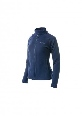 Hi-Tec 92800197992 Fleece Γυναικεία Ζακέτα με Φερμουάρ σε Γκρι Χρώμα