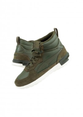 Puma Graviton Mid Ανδρικό Μποτάκι Πράσινο 383204-02