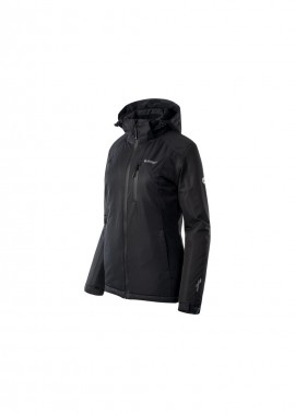 Hitec Κοντό Γυναικείο Puffer Μπουφάν Αδιάβροχο για Χειμώνα Μπλε