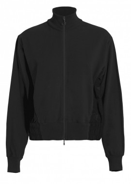 Deha Luxe Combined Γυναικεία Ζακέτα Φούτερ Μαύρη B74163-10009