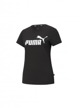 Puma Essential Γυναικείο Αθλητικό T-shirt Μαύρο 586774-01