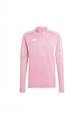 Adidas Condivo 22 Ανδρική Μπλούζα με Φερμουάρ Μακρυμάνικη Ροζ HD2313