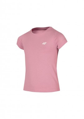 4F Παιδικό T-shirt Ροζ HJZ22-JTSD001-56S