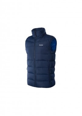 Hi-Tec Sanis Αμάνικο Ανδρικό Χειμωνιάτικο Μπουφάν Puffer Navy Μπλε 92800299823