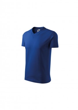 Adler Vneck U MLI10205 Ανδρικό Διαφημιστικό T-shirt Κοντομάνικο σε Μπλε Χρώμα MLI-10205