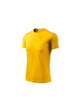 Adler Fantasy M MLI12404 Ανδρικό Διαφημιστικό T-shirt Κοντομάνικο σε Κίτρινο Χρώμα MLI-12404