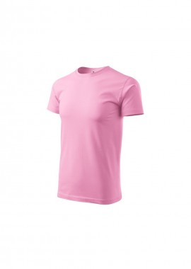 Adler Basic M MLI12930 Ανδρικό Διαφημιστικό T-shirt Κοντομάνικο σε Ροζ Χρώμα MLI-12930
