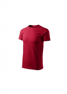 Adler Ανδρικό Διαφημιστικό T-shirt Κοντομάνικο σε Κόκκινο Χρώμα MLI-12923