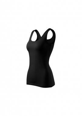 Malfini Γυναικεία Διαφημιστική Μπλούζα Αμάνικη σε Μαύρο Χρώμα MLI-13601